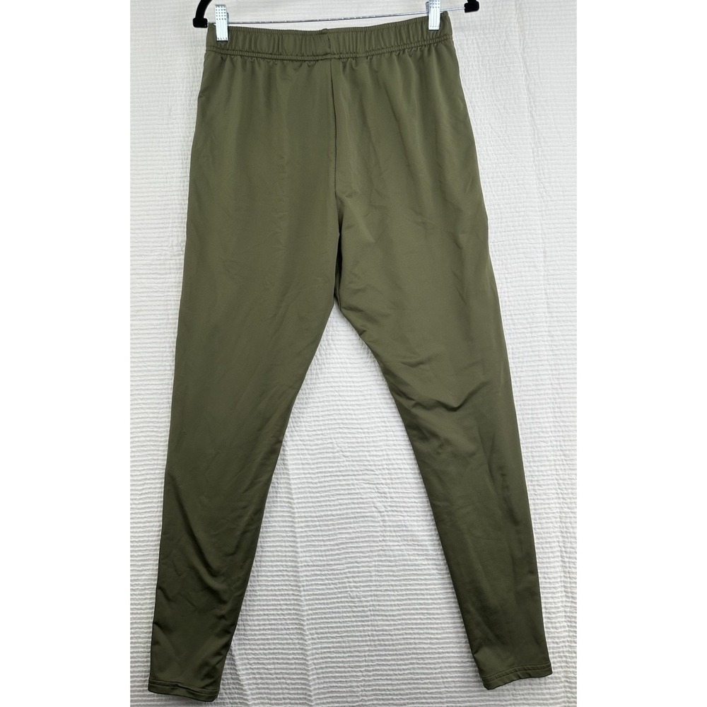 Gymshark Joggers Pants Mens Medium Olive Green Logo Drawstring Athletic Pockets - Picture 6 of 11
